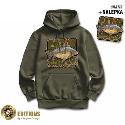 4Anglersdesign mikina Catch and Release Is A Way Of Life – Zboží Dáma