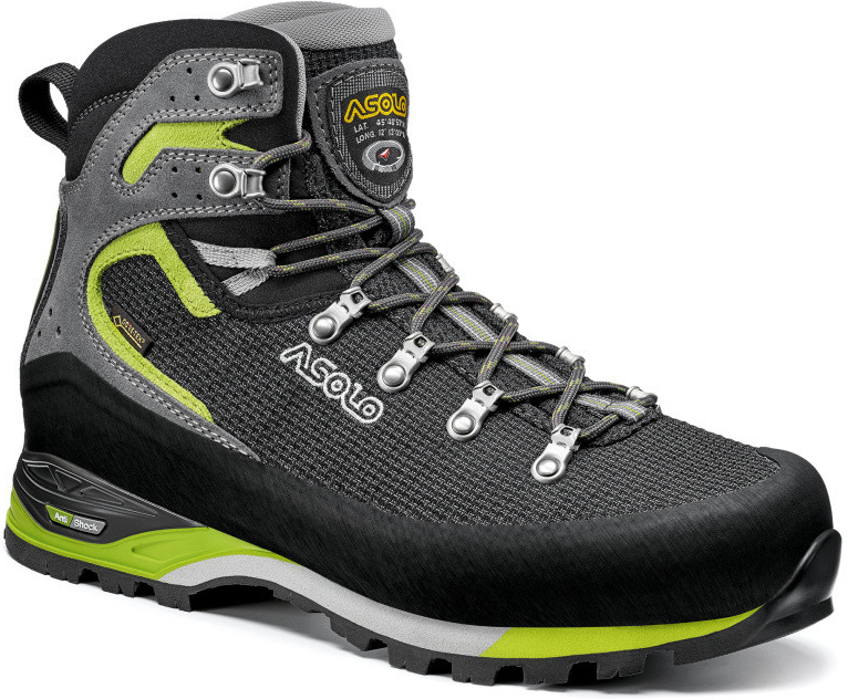 Asolo Corax GV MM black green lime A561