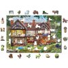 Puzzle WoodenCity Vesnice Seasons House Summer 505 dílků