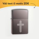 Zippo Originální benzínový černá Ice 22303 – Zboží Dáma