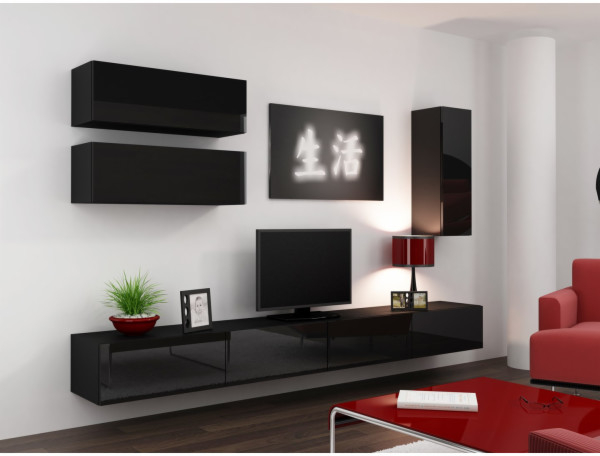 Cama VIGO 13 černá černý lesk