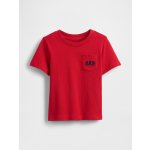 GAP Baby tričko Pocket Červená – Zboží Dáma