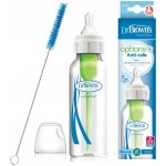 Dr. Brown´s kojenecká láhev úzkohrdlá Options transparentní 250 ml – Zboží Dáma