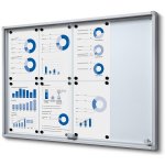 Jansen Display Interiérová Uzamykatelná Vitrína 8 x A4 906 x 641 mm – Zbozi.Blesk.cz
