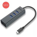 i-Tec USB-C Metal HUB 3 Port + Gigabit Ethernet C31METALG3HUB – Zboží Živě