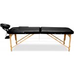 Aga Dřevěné masážní lehátko MR6150 Černé – Zbozi.Blesk.cz