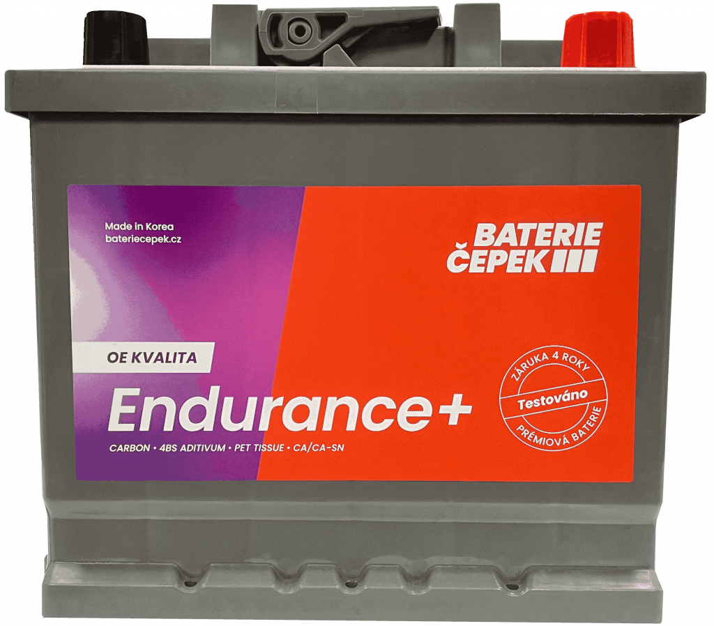 Baterie Čepek Endurance+ 12V 54Ah 530A