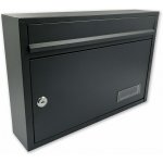 Satos RADEK -ANTRACIT pošt. schránka 385X260X80 "X" – Zboží Mobilmania