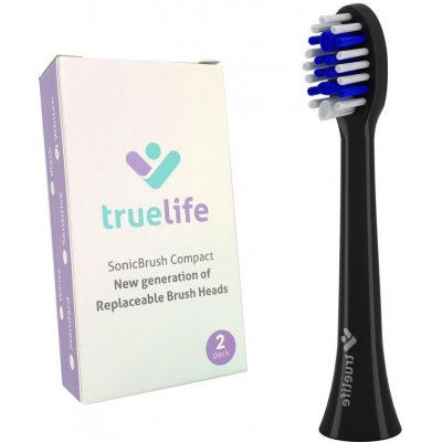 TrueLife SonicBrush Compact Whiten Black 2 ks – Hledejceny.cz