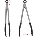 Kleště kuchyňské obracečka nerez/silikon 27cm – Zboží Dáma