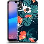 Pouzdro Picasee silikonové Huawei P20 Lite - Monstera Color čiré – Hledejceny.cz