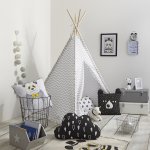 Atmosphera stan Teepee 127176 šedý – Zbozi.Blesk.cz