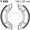 Brzdová čelist Sada brzdových čelistí EBC Y522 neobsahuje pružiny