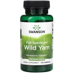 Swanson Wild Yam Root Divoký Yam 400 mg 60 kapslí – Hledejceny.cz