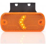 Svítilna poziční boční LED 12/24V s úchytem oranžová WAS W127/901 – Hledejceny.cz