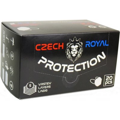 Czech Royal Protection respirátor FFP2 100 ks – Hledejceny.cz