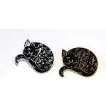 BeCool brož Spící kočka Krásné sny Pocit bezpečí Love cats 3304 – Zboží Dáma