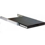 Triton Výsuvná polička 1U/650mm/ plnovýsuvná, nosnost 45kg, černá, RAB-UP-X19-A1 – Zboží Dáma