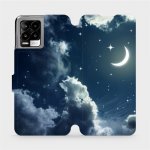 Mobiwear - Realme 8 - V145P Noční obloha s měsícem – Zboží Živě