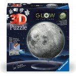 Ravensburger 3D PuzzleBall Měsíc svítící 74 ks – Zboží Dáma