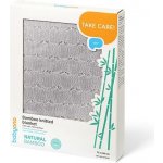 BabyOno Dětská bambusová pletená deka šedá – Zboží Dáma