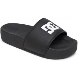Dc Slide letní pantofle dámské black/black/white