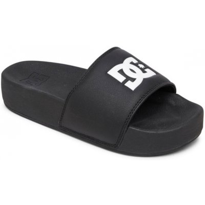 Dc Slide letní pantofle dámské black/black/white – Zboží Mobilmania