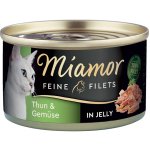 Miamor Feine Filets jelly světlý tuňák & zelenina jelly 24 x 100 g – Hledejceny.cz