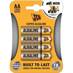 JCB Super Alkaline AA 4ks JCB-LR06-4B