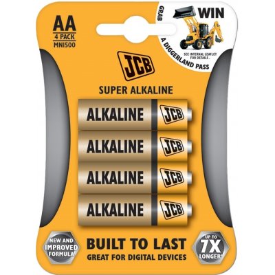 JCB Super Alkaline AA 4ks JCB-LR06-4B – Zbozi.Blesk.cz