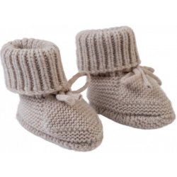 Lodger Slipper folklore merino wool Beige