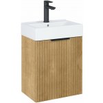 Roca Reef umyvadla se skříňkou 44.6 cm dub A852446464 – Hledejceny.cz