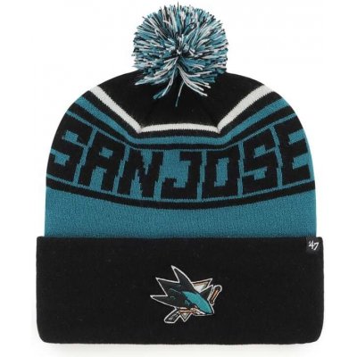 NHL 47 Brand čepice Brand Cuff Knit beanie SR San Jose Sharks – Hledejceny.cz