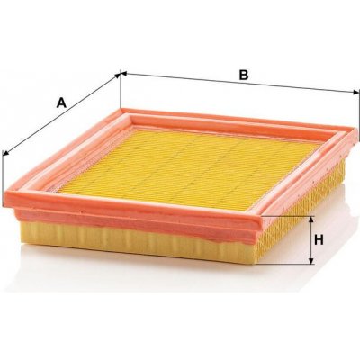 MANN-FILTER Vzduchový filtr MANN C2237 (MF C2237) – Hledejceny.cz