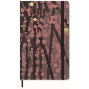 Moleskine Zápisník Sakura tvrdé desky A5 linkovaný