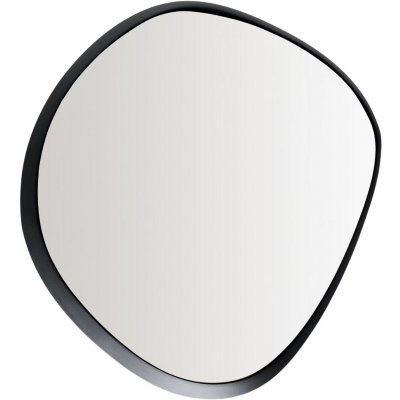 Kave Home Černé kovové závěsné zrcadlo Tebel 74,5 x 67,5 cm – Hledejceny.cz