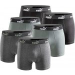 Puma Mens Boxershorts 6-Pack Green Black – Zboží Mobilmania