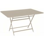 Fermob Caractére 128 x 90 cm kovový skládací stůl Muškátově šedý – Hledejceny.cz