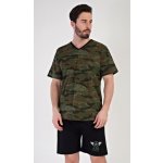 Air forces pánské pyžamo krátké khaki – Hledejceny.cz