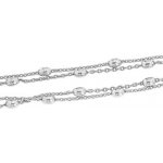 Zlatnictví U Kostela Ozdobný stříbrný náramek na nohu oválky typ K 985625576 – Zboží Mobilmania