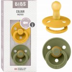 Bibs Boheme dudlíky přírodní kaučuk 2ks Blush Nočný / Vanilla Nočný – Zboží Dáma