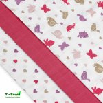 T-tomi Látkové TETRA růžoví šneci 3 ks – Zboží Dáma