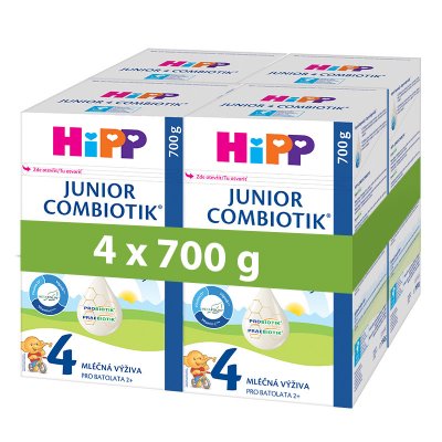 HiPP 4 Junior Combiotik 4 x 700 g – Zboží Mobilmania