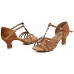 Lelka taneční obuv pro latino 227 - 5 cm brown – Zboží Dáma