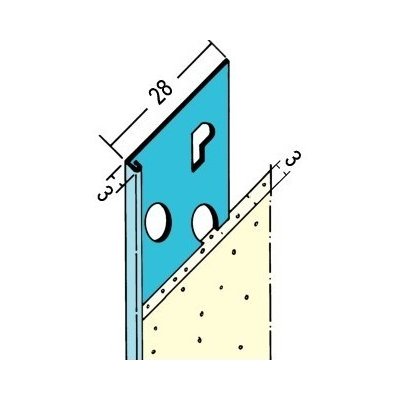 Ukončovací profil Nr. 1236, 3 mm - 2,5 m – Zboží Mobilmania