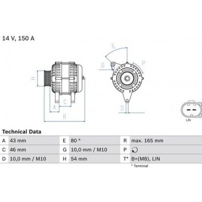 generátor BOSCH 0 986 047 960 – Zbozi.Blesk.cz