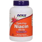 Now Foods Niacin 250 mg Flush Free 180 veg kapslí – Hledejceny.cz