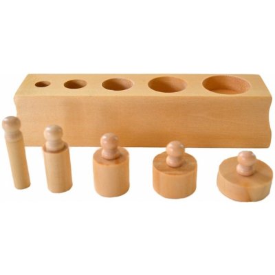Montessori válečky s úchyty zmenšená verze – Zboží Dáma