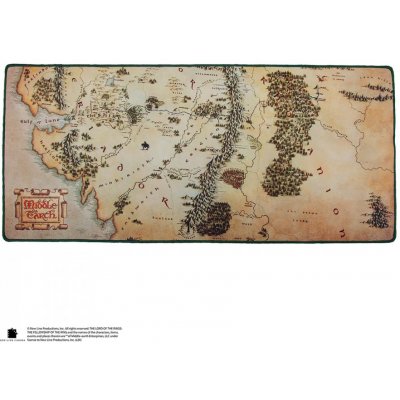 Distrineo The Lord of the Rings Middle-earth Map – Zboží Živě