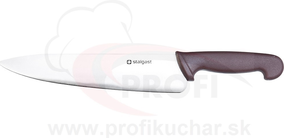 Stalgast Kuchařský nůž HACCP hnědý 25 cm